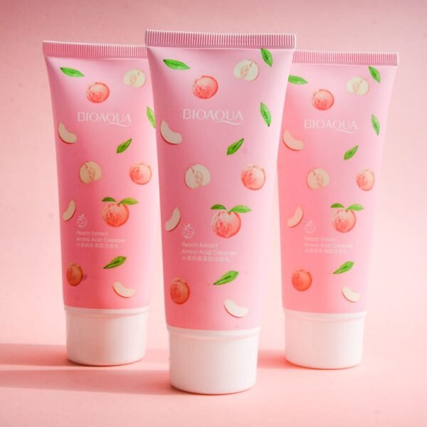 Jabón Facial Peach BIOAQUA - Image 2